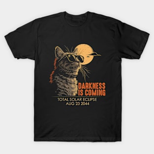 Darkness Is Coming Total Solar Eclipse Aug 23 2044 T-Shirt